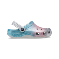 Crocs discount purple glitter