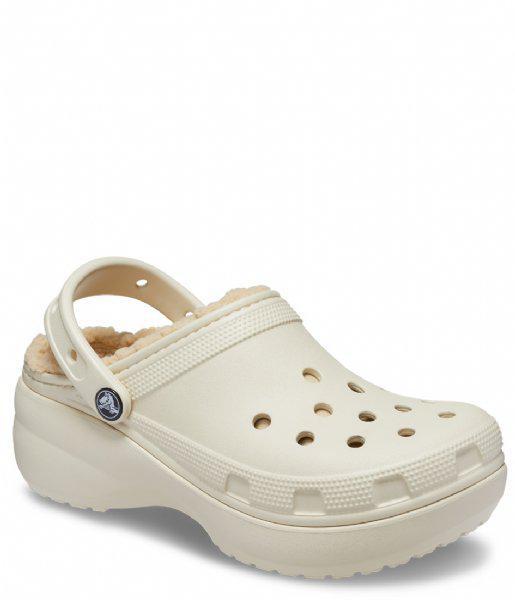 Platform crocs best sale with fur